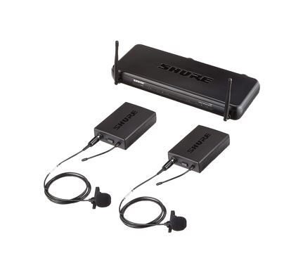 Shure SVX188/CVL Dual Wireless Lavalier System - DJPundits