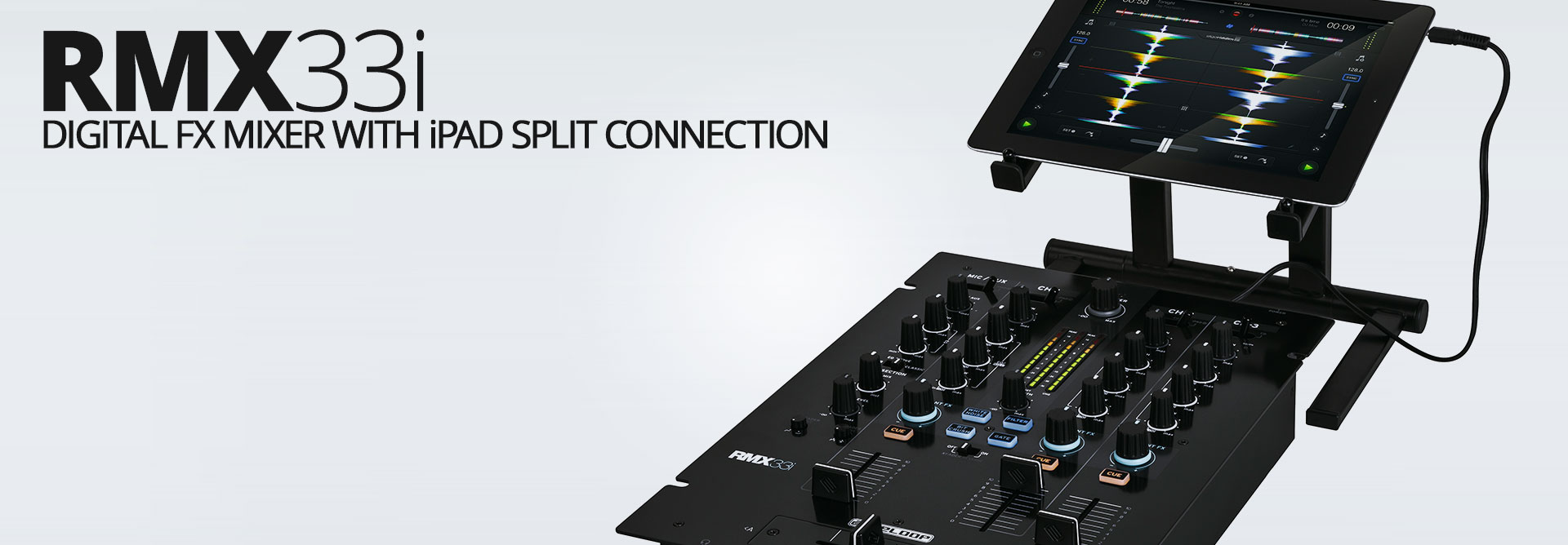 Buy Reloop RMX-33i - 3+1 Digital FX Mixer www.djpundits.com